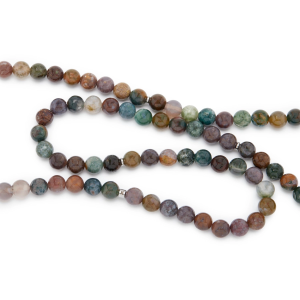 Collier Mala Agate - 108 perles