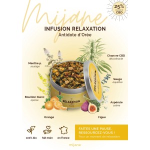 Infusion - CBD - BIO - Relaxation - 31g