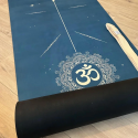 Tapis de yoga - Mandala bleu - 4 mm