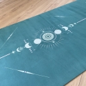 Tapis de yoga - Performance - Totem turquoise - 4 mm