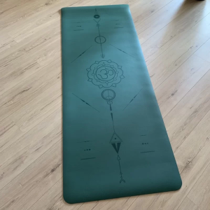 Tapis de yoga - Antidérapant - Om canard - 4 mm