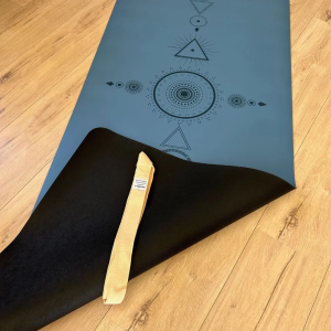 Tapis de yoga - Antidérapant - Samadhi Bleu - 4 mm