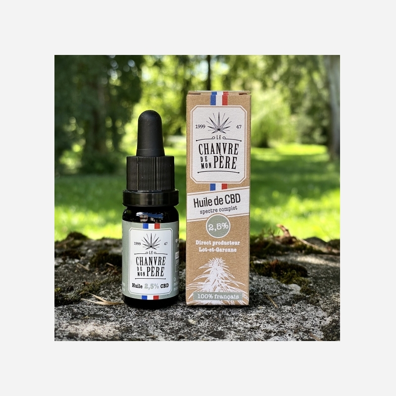 Huile - CBD 2,5% - 10ml