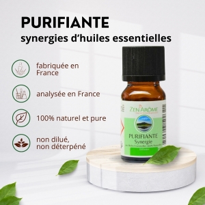 Huiles essentielles - Synergie - Purifiante - 10 ml