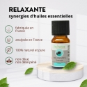 Huiles essentielles - Synergie - Relaxante - 10 ml