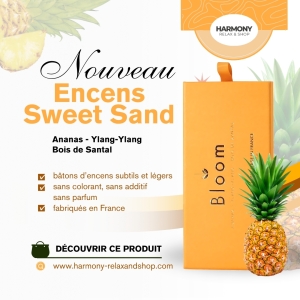 Encens - Sweet Sand - 25 batons + coffret