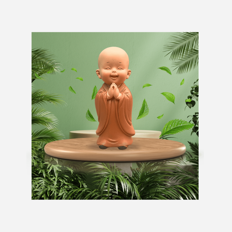 Bébé Bouddha prieur - 8.5 cm