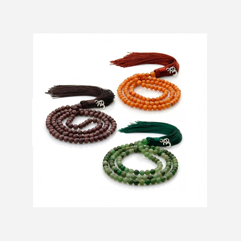 Collier Mala Aventurine - 108 Perles