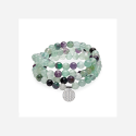 Collier Mala Fluorite - 108 perles