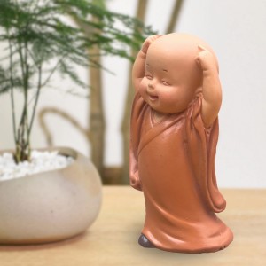 Bébé Bouddha farceur - 8.5 cm