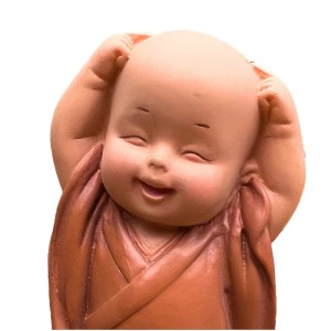 Bébé Bouddha farceur - 8.5 cm